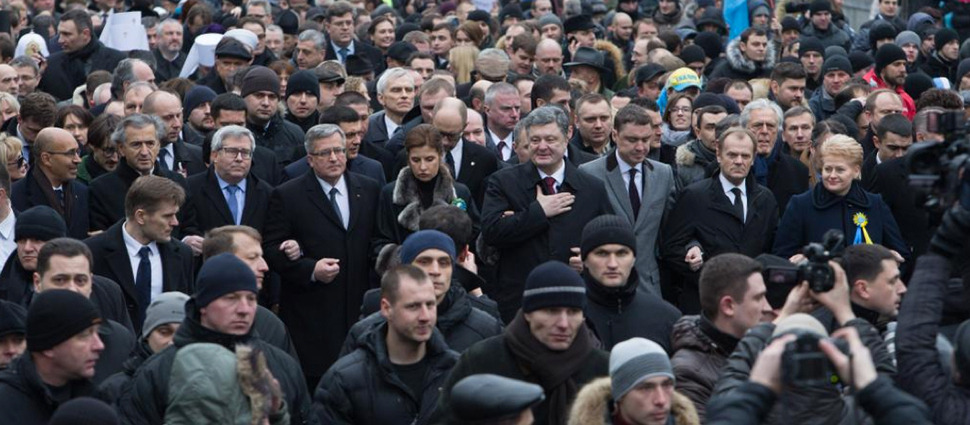 Ukraina w Marszu Godności. Podejrzani o zamach podczas uroczystości w Charkowie zatrzymani